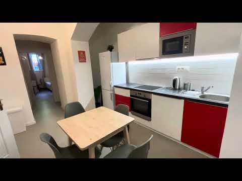 Video Praha,rezidenční bydlení,pronájem pokoje 10m2 po rekonstrukci, nám.Kinských