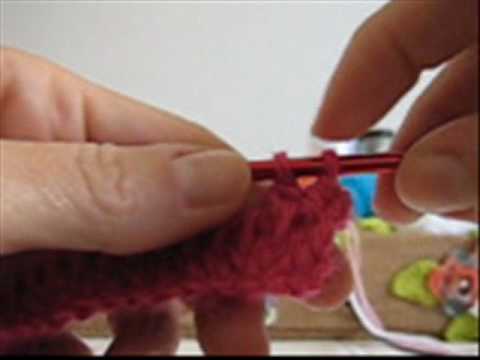 Crochê Tunisiano - Cachecol Infantil - Modelo 001 - Parte I
