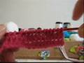 Crochê Tunisiano - Cachecol Infantil - Modelo 001 - Parte I