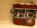 Scrapbooking Mini Album - Teresa Collins, Love, Completed Mini