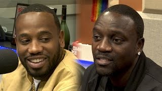 Akon and Young Greatness Interview at The Breakfast Club Power 105.1