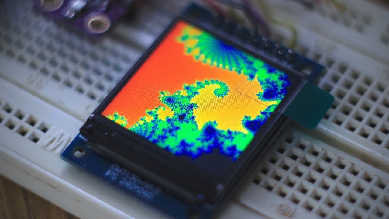 STM32 mandelbrot