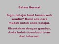 Belajar Buat Laman Web Belajar Buat Laman Web