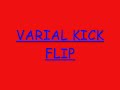 skateboarding: flip tricks
