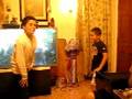 7 year old knocks out big brother