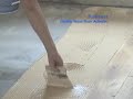 this short video shows how to install solid wood flooring onto a concrete base using rewmar ms polymer flexible adhesive. this adhesive is so easy to use and contains no solvents. perfect for sticking down both solid hardwood flooring and engineered hardwood flooring. for more information please vist the website www.rewmar.co.uk