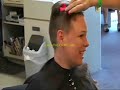 My head is shaved!