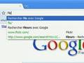 Google Chrome - Recherche