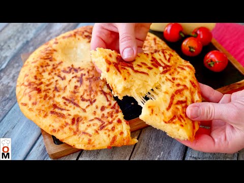 ЛЕНИВЫЙ ХАЧАПУРИ на сковородке за 15 минут | Simple recipe of KHACHAPURI