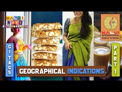 Kalvi Quiz Kindergarten - Episode 30 - Geographical Indications - GI Tags (Part 1)