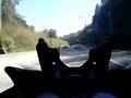 Suzuki DL650 on the highway