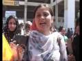 Sindhi girl with media