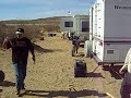 Throwing Tomahawk's in the Desert