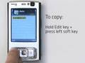 How to copy paste data with your S60 phone?