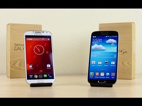 Stock Android vs. TouchWiz, Which Is Faster? (Galaxy S4)