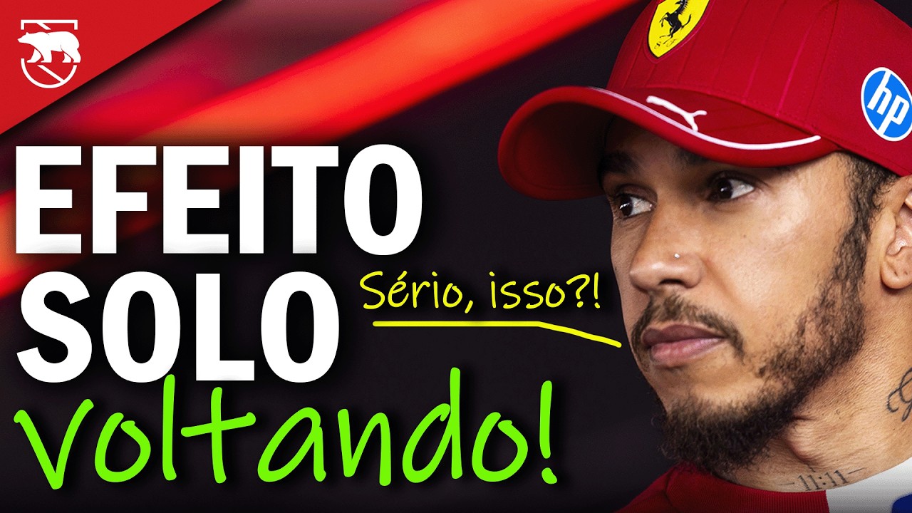 POR QUE as EQUIPES da F1 2026 ainda trabalham o EFEITO SOLO?