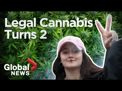 More Canadians buying legal cannabis as marijuana industry turns two