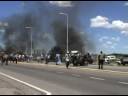 Campesinos de Mendoza protestan