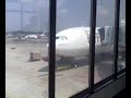 Boarding Emirates Airlines
