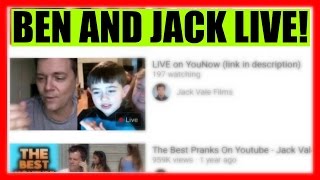 BENJAMIN TALKS TO JACK VALE LIVE!
