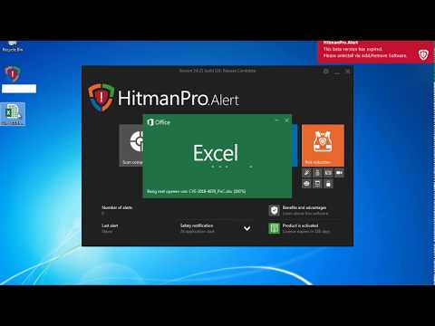 Very old HitmanPro.Alert (2014) vs future CVE-2018-4878 Flash 0day PoC