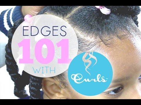 how to control edges of hair