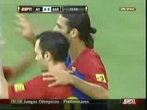Gol de M&aacute;rquez ante el Redbull 2008