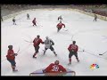 Nicklas Backstrom Scores an Own Goal - Mar 9 08 - Pens/Caps