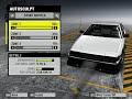 nfs: prostreet  tuning the top 3 drift cars
