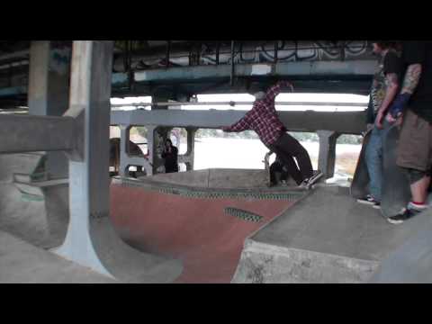 DIY Skatepark under bridge near Victoria, BC Thumbnail of Video