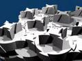 Interlocking, space-filling structure 2