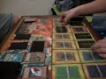 A quick duel between two friends. Jacin(left) used his Elemental Hero Deck, and Tom(right) used a spellcaster deck. we played with 4000 lifepoints rather than 8000 to make it quicker. Try not to hate too much, though constructive critisism is welcome. we will probably post more videos so if you want to see more let us know how we can improve. This was edited using Sony Vegas Pro 9.0. Recorded with a Sanyo VPC S1275 12 Megapixel Camera on a bunch of Yugioh Tins. Comment Like Subscribe Bitchaaazzzz