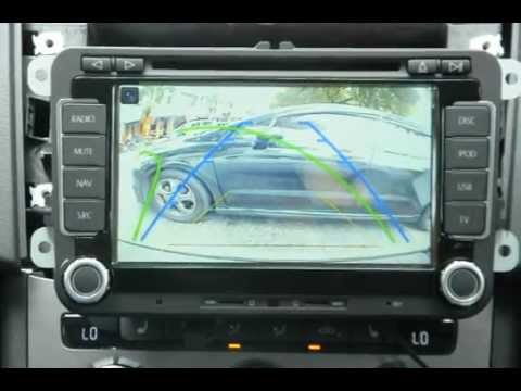 how to fit a reversing camera to a vw touareg