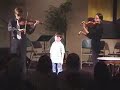 Brandon B-Day Song at Zach's Recital