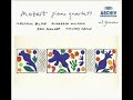 mozart: piano quartet in g minor k478 - i. allegro (excerpt)
malcolm bilson (fortepiano); elizabeth wilcock (violin); jan schlapp (viola); timothy mason (cello)
dg 4776732