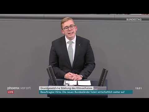 Bundestagsdebatte zur verfassungsrechtlichen Stärku ...