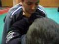 Nami juji jime - Normal cross choke