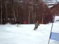 Dual mogul race with OJISAN