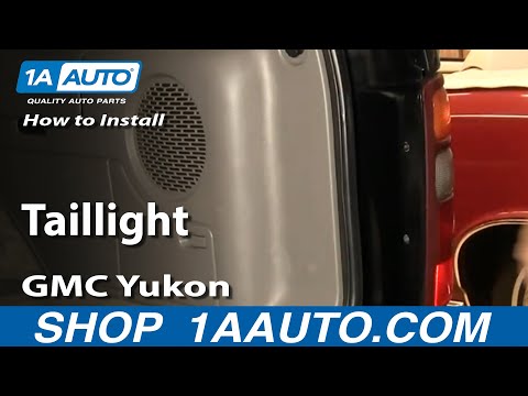 How To Install Replace Taillight Chevy Tahoe Suburban GMC Yukon 00-06 1AAuto.com