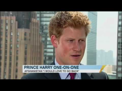 prince harry hitler. Prince Harry on His Charity,