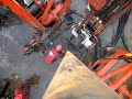 Drilling rig, Tripping in drill rods... Its rod-cam! Drilling rig, Tripping in drill rods... Its rod-cam!