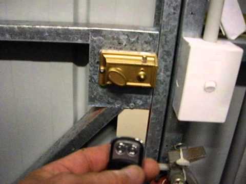 Electric Shed Door Lock | Locksmith Redcliffe QLD 4020