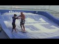 Fun FlowRider Falls On New and Exciting Oasis Of The Seas. Call 1-800-255-7447 to book. http://go2cut.com/N01