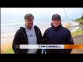 Barton Lynch & Tom Carroll tow-in story ch9 news
