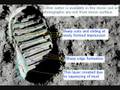 foot print of man on moon surface ???