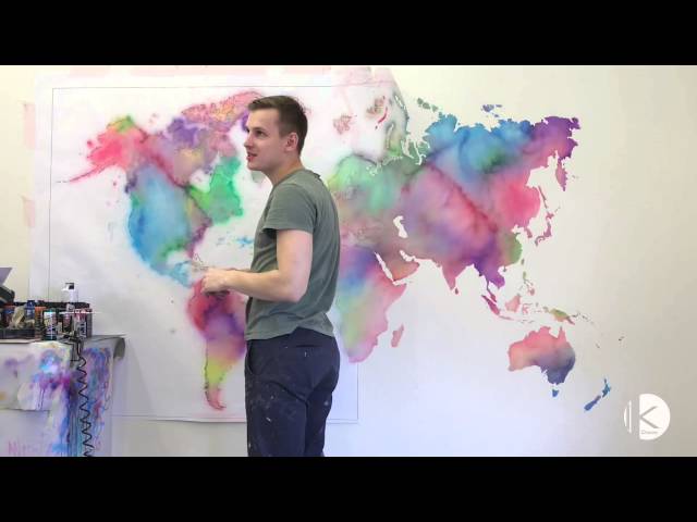 Miegamasis – spalvų žemėlapis