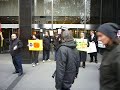 Demonstrating for