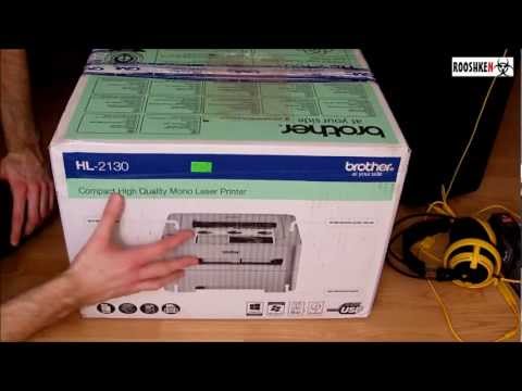 how to print test page brother hl 2130