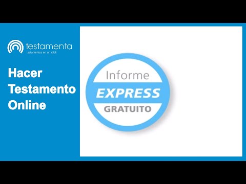 Hacer testamento online con Testamenta