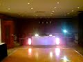 scotsman hotel edinburgh wedding joanne & tom calder lunalite disco pro setup nov 09